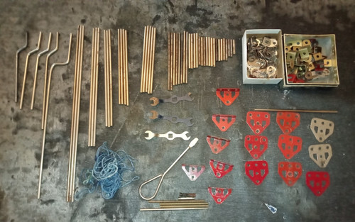 Lot pièces meccano anciennes - lot,