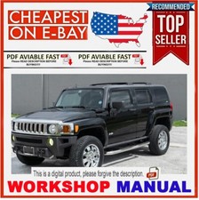 Hummer H3 2006-2010 Repair Manual Service Factory Workshop Maintenance EN