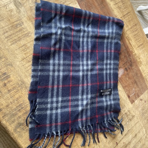 écharpe burberry bleu vert - Écharpe, bleu/vert