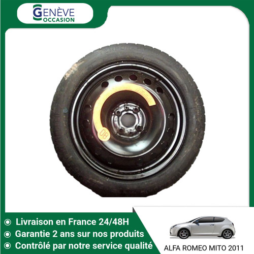 Roue secours alfa - roue,
