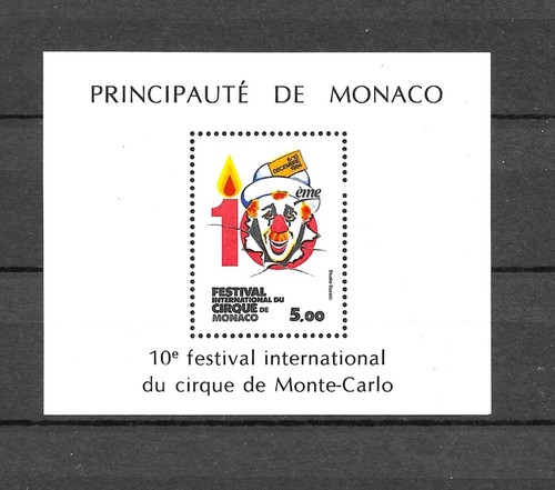 Timbres monaco 1984 bloc - timbres,