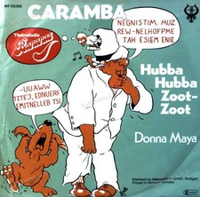 Caramba - Hubba Hubba Zoot-Zoot / Donna Maya 7in 1981 (VG+/VG+) '