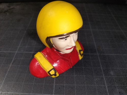 Figurine buste pilote avion - ,