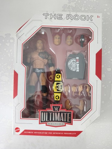 Wwe ultimate figurine the - wwe, rock