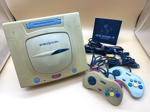 Console sega saturn blanche - sega,