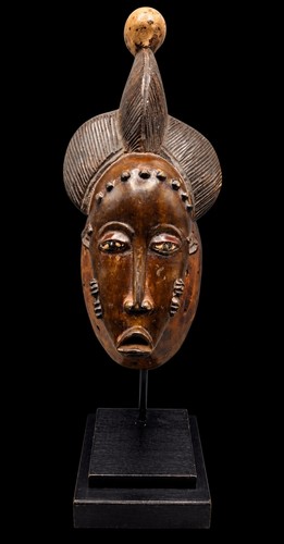 Masque africain baoulé - baoulé, en
