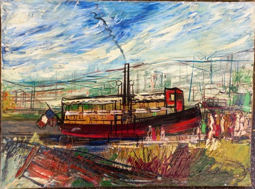 Peinture marine toulon - marine, huile