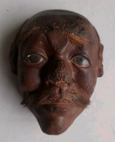 Sculpture 19è xixè masque - sculpture,