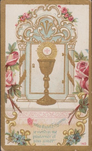 Image pieuse holycard santini - image,