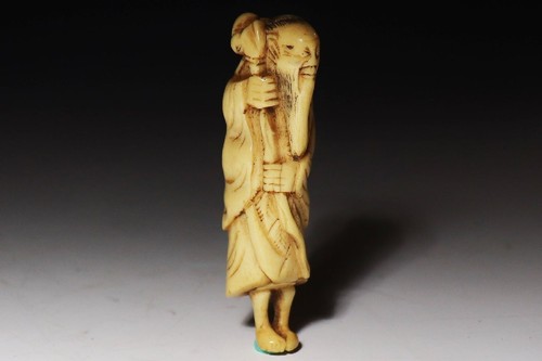Ancien japonais netsuke sennin - ancien,