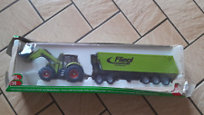 SIKU 1949 TRACTEUR CLAAS AVEC CHARGEUR FRONTAL DOLLY ET BENNE BASCULANTE