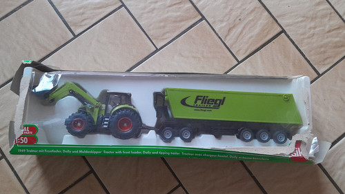 Siku 1949 tracteur claas - tracteur, avec