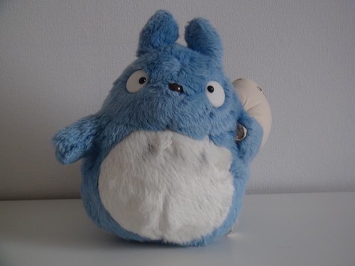 Peluche totoro bleu - peluche,