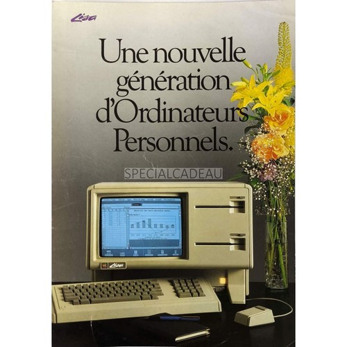 Dépliant apple lisa - apple,