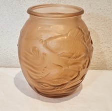 VASE BOULE art déco Souchon