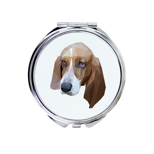 Miroir basset hound - basset, photo