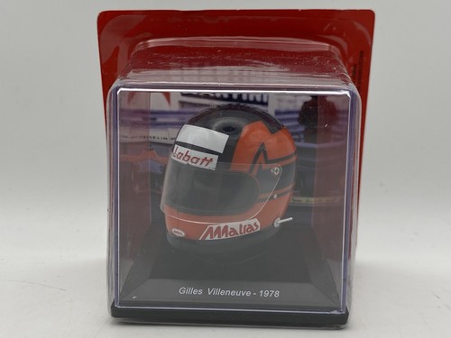 Casque gilles villeneuve 1978 - casque,