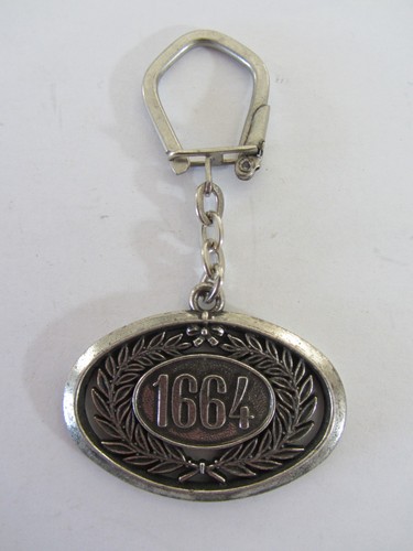 Old metallic plastic key - , fob