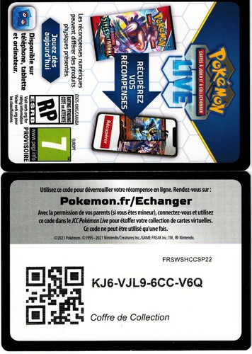 Code online tcg pokemon - online,