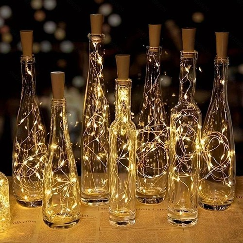 Lumières led bouteille vin - led,