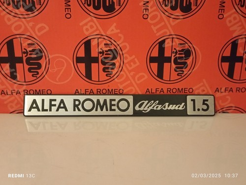 Alfa romeo alfasud - alfa, badge