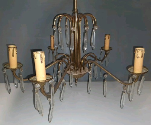 Lustre art deco cuivre - deco, ou