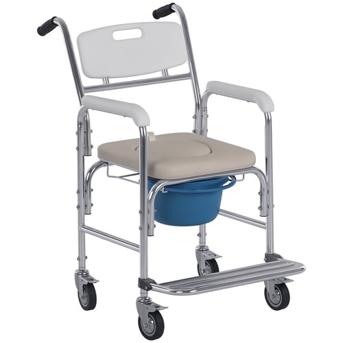 Homcom chaise percée - homcom,