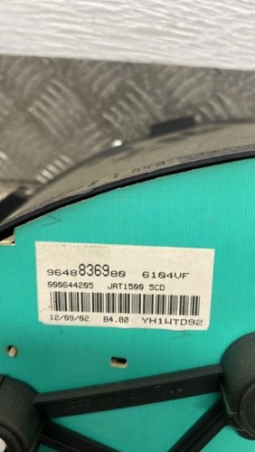Compteur peugeot 206 phase - phase, 1