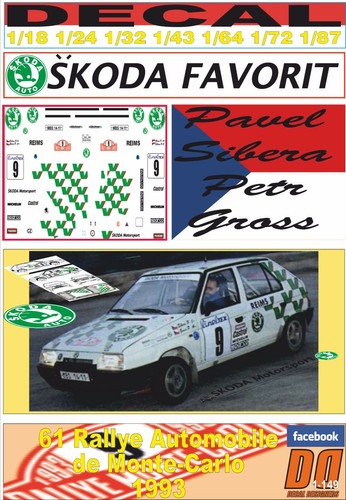 Decal skoda favorit pavel - favorit,