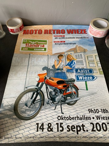 Affiche bourse expo flandria - affiche,