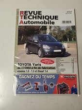 Revue Technique Automobile Toyota Yaris Essence 1.0-1.3 Et Diesel 1.4 