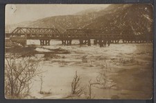 C081 Greece SERRES Μεταλλική γέφυρα ποταμού Στρυμόνα-Bridge of Strymon-photocard