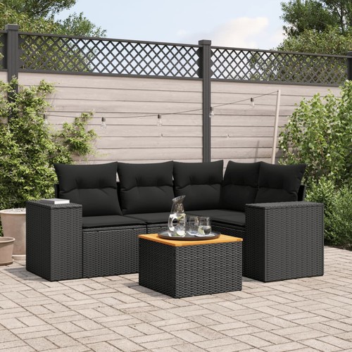 Salon jardin avec - salon, coussins