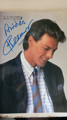 Autographe original - autographe, du