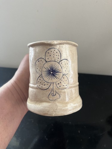 Chope gres emaille art - chope,