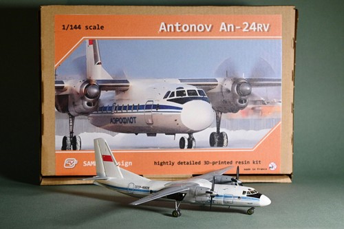 Antonov 24rv 144 scale - an-24rv, 1/144