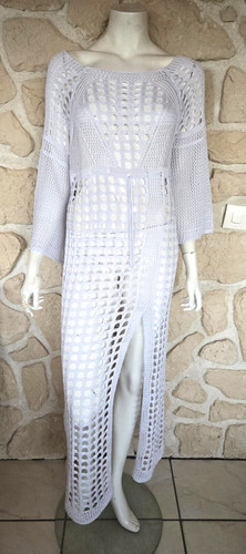 Robe plage longue - robe,