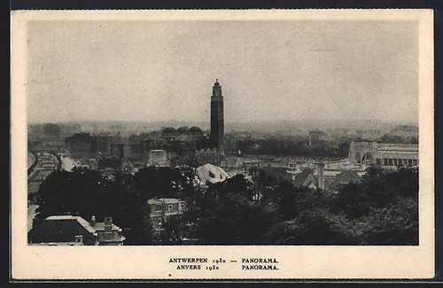 Carte postale anvers - carte,