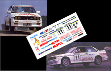 [DECALS 1/43] BMW M3 E30 - BERNARDINI - RALLYE MONT BLANC 1987