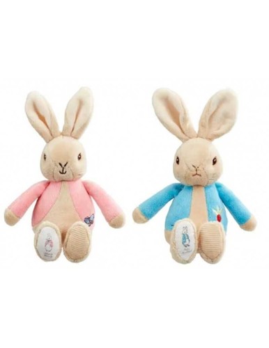 Duo peluches pierre lapin - peluches,