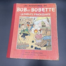1957 Bob Et Bobette French Hardcover Book LA FREGATE FRACASSANTE Vandersteen