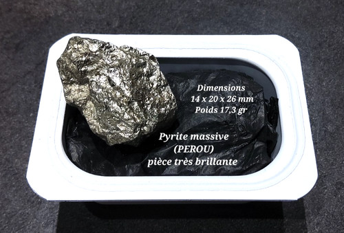 Pyrite massive perou - massive, pièces