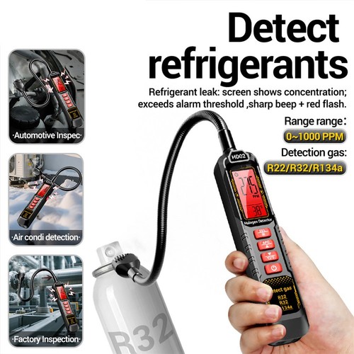 Détecteur fuites halogène - détecteur,