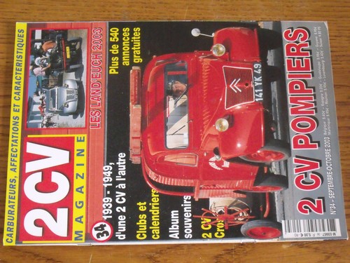 Revue 2cv magazine n 34 - 2cv,