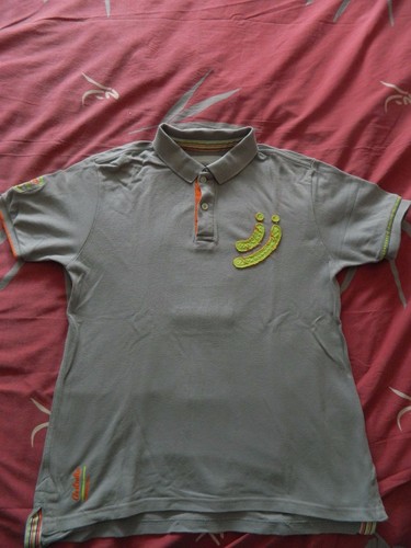 Polo vintage gris - gris, j&joy