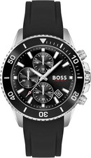 Montre Hugo Boss Admiral Chronographe pour homme noir 1513912