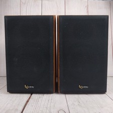 *Need Refoaming* - Infinity Reference E-L Bookshelf Speakers Wood - TESTED WORK