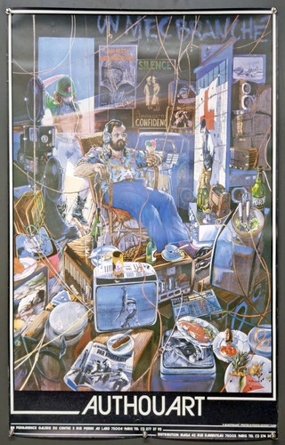 Authouart 1983 affiche - affiche,