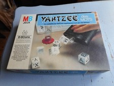 ➜JEU DE SOCIÉTÉ YAHTZEE de MB vintage jeux complet en tres bon ètat