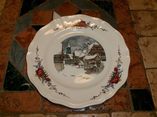 Assiette plate diam cm - plate,, 25